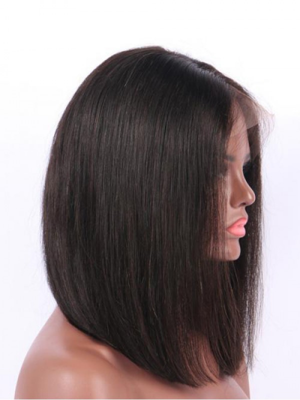 Middle Part Straight Bob 360 Lace Frontal Wig