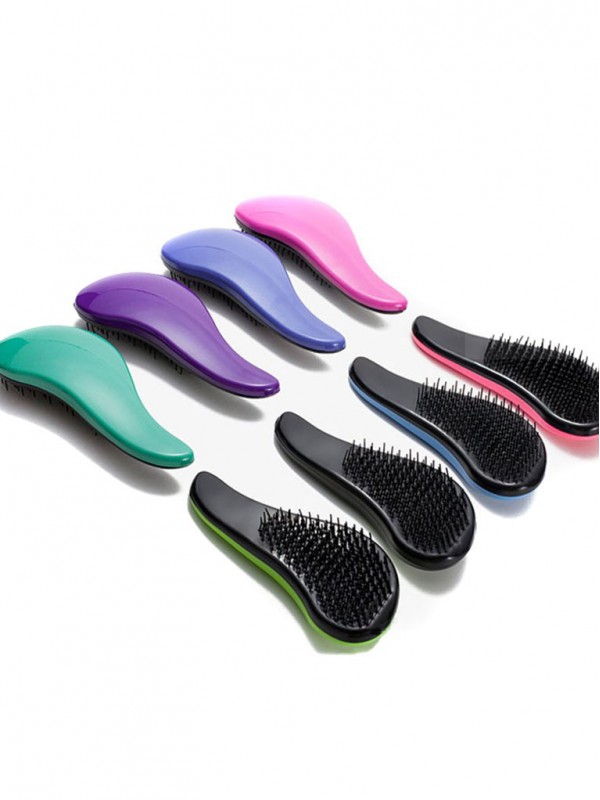 Magic Hair Comb Brush Rainbow Hairbrush Hair Shower Salon Tool