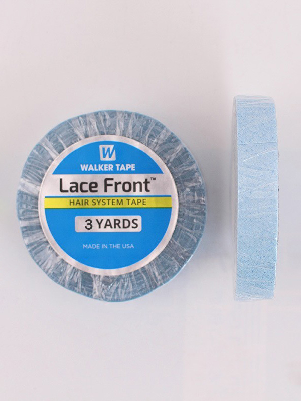 1.27cm * 3yard Lace Front Support Tape Blue Liner Roll For Lace Wig