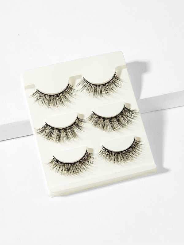 Natural False Eyelashes 3 Pairs