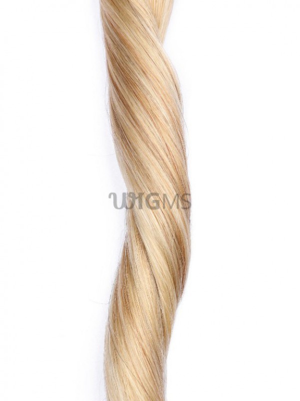 Blonde Long Straight Clip In Extension