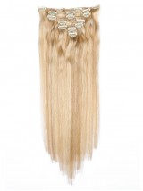 Blonde Long Straight Clip In Extension