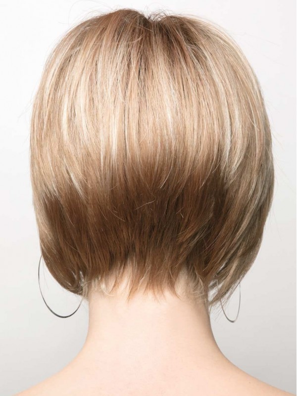 Smooth Layered 8" Bob Synthetic Wigs