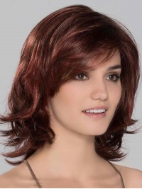 Elegant 14" Layered Synthetic Lace Front Wig