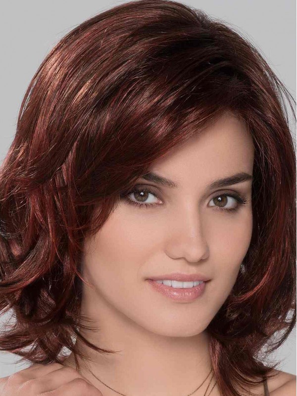 Elegant 14" Layered Synthetic Lace Front Wig