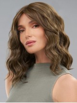 16" Layered Wavy Synthetic Lace Front Wig