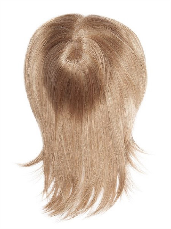 6"x6.5" Middle Straight Blonde Remy Human Hair Mono Hair Pieces