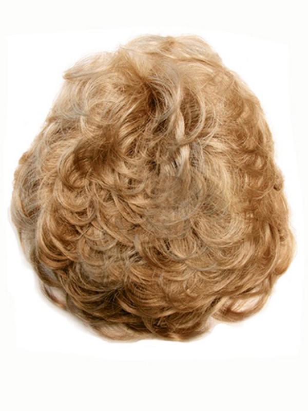 6.5"x9" Curly Human Hair Addition Hairpiece