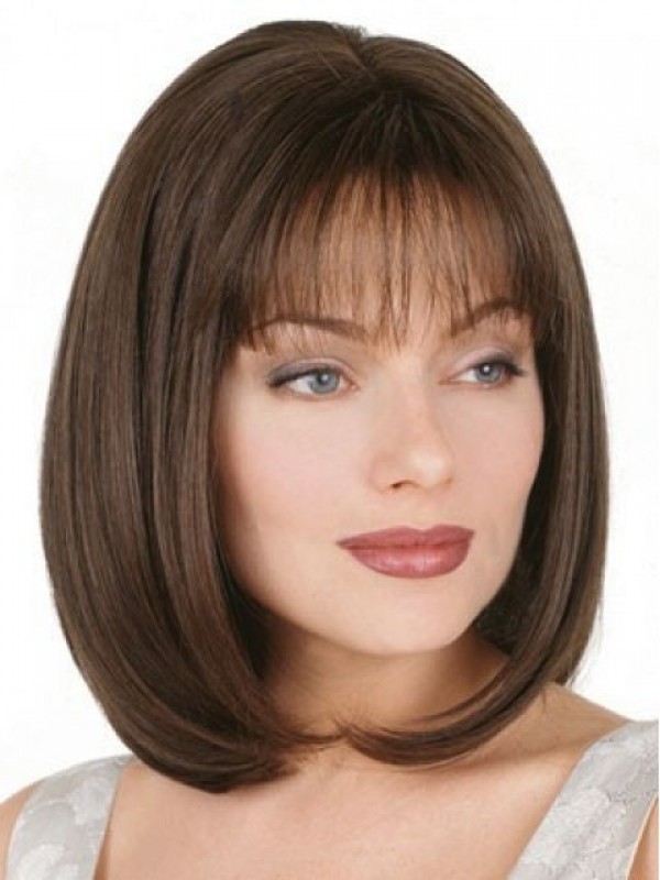 Medium Straight Bob Wigs