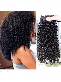 Meiem Clip In Human Hair Extensions Brazilian Virgin African American