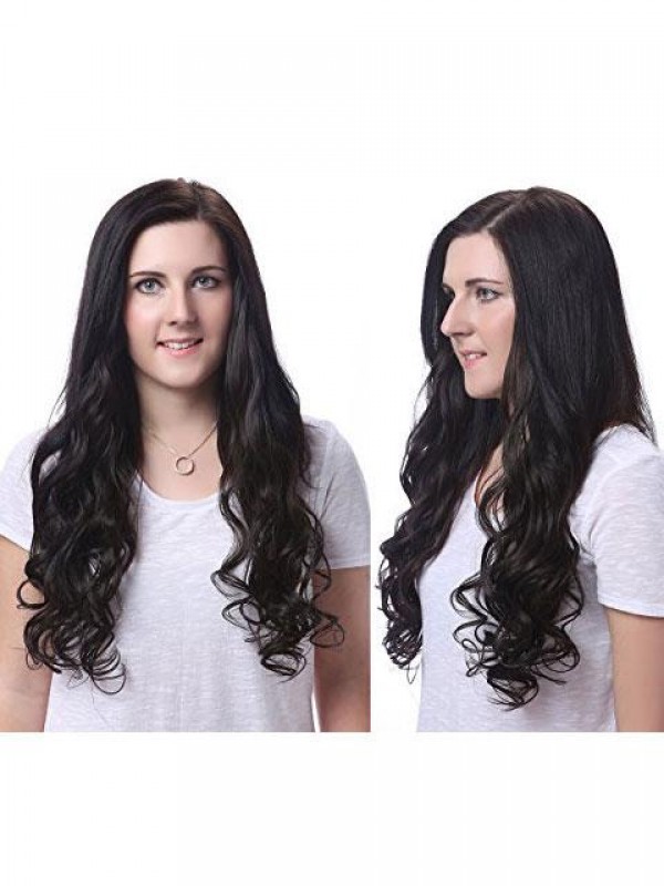 Curly Full Head Clip In Synthetic Hair Extensions