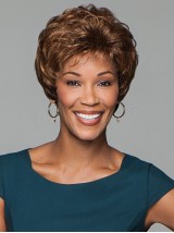 Brown Short Curly Wig