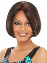 10" Straight Synthetic Capless Bob Wig