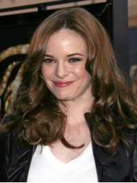 Danielle Panabaker Central Parting Long Wavy Synthetic Lace Front Wigs