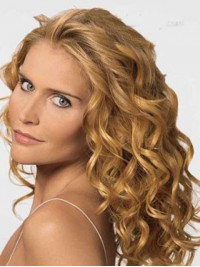 Blonde Long Wavy Lace Front Synthetic Wig