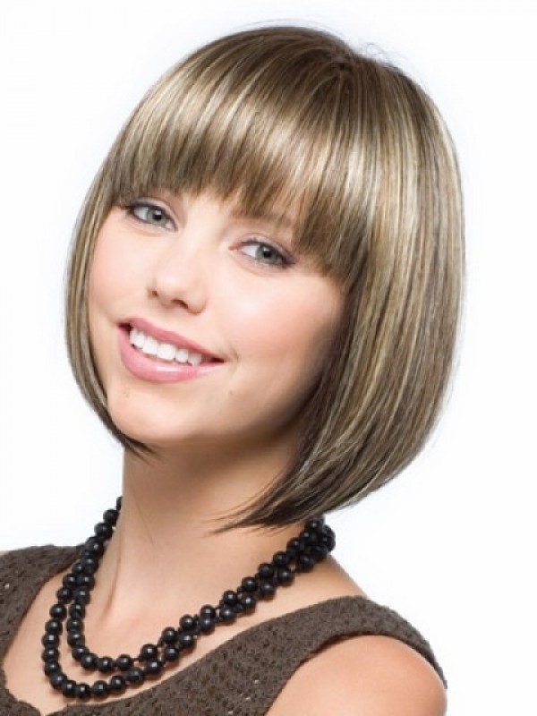 Straight Bob Short Capless Synthetic Wig