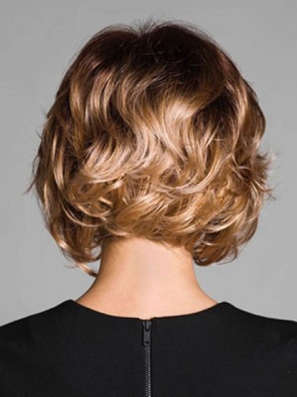 Short Wavy Bob Capless Synthetic Wig