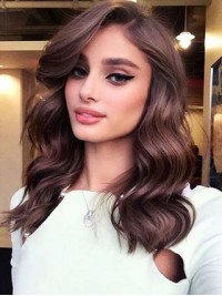 Long Wavy Lace Front Synthetic Wigs