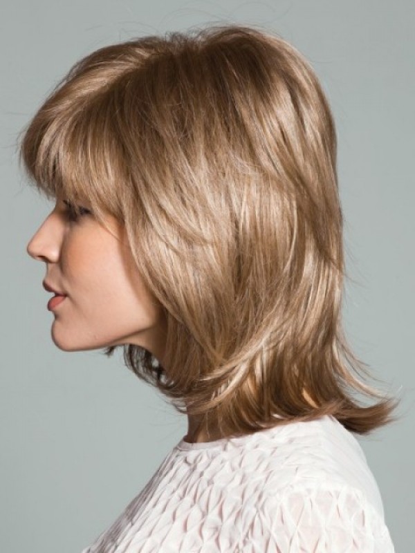 Blonde Straight Short Capless Synthetic Wig