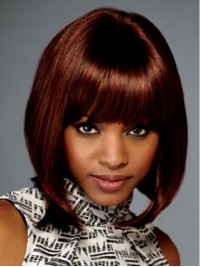 Bob Short Straight Lace Front Synthetic Wigs