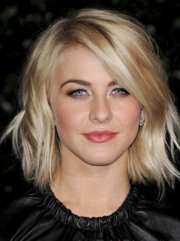 Blonde Short Straight Synthetic Lace Front Wig