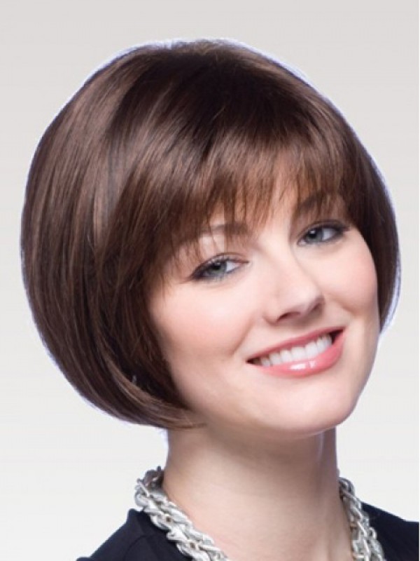 Bob Short Straight Capless Synthetic Wig