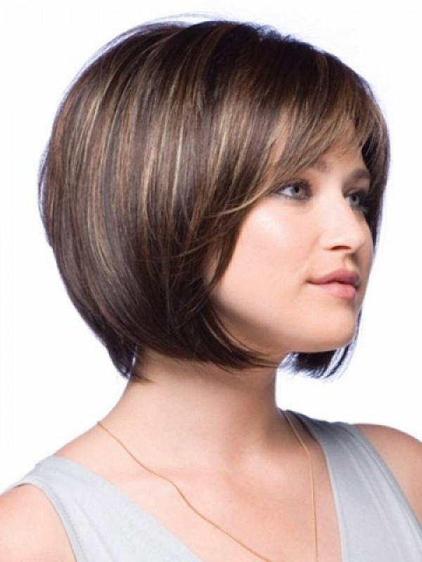 Short Straight Bob Lace Front Synthetic Wig