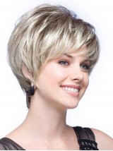 Short Wavy Lace Front Synthetic Wig