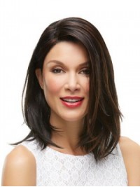 Medium Straight Lace Front Synthetic Wig