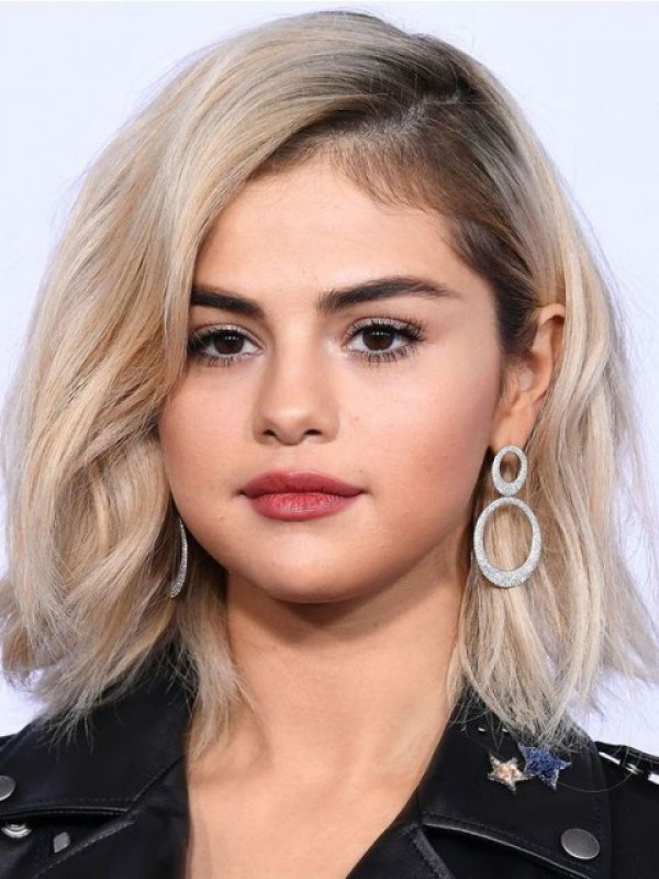 Selena Gomez Ombre Human Wigs