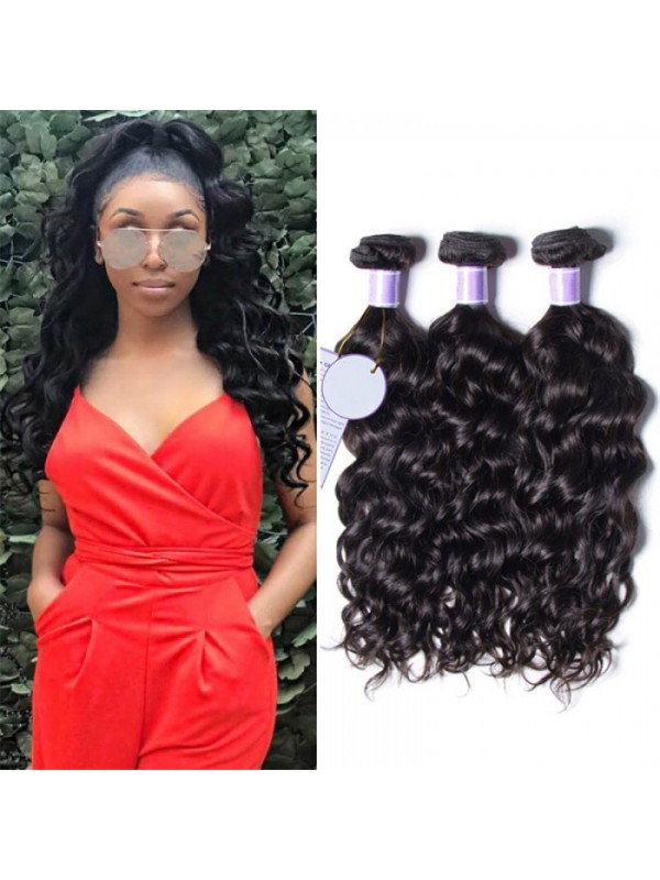 Brazilian Natural Wave Hair Weaves 3 pcs/lot