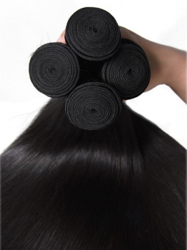 4 pcs/Pack Straight Virgin Remy Human Hair Bundles