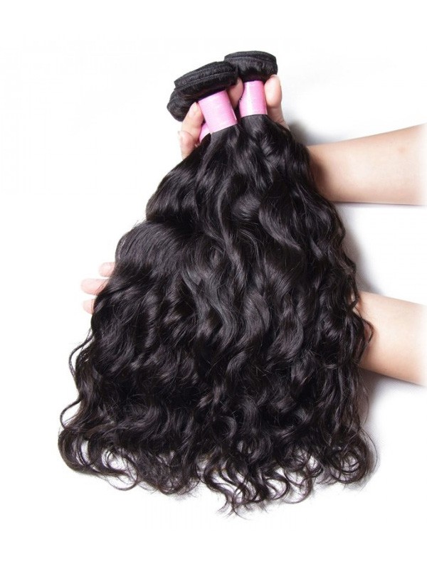 Brazilian Natural Wave Human Hair 4Pcs/lot Natural Wave