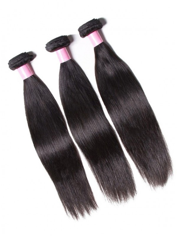 3pcs/pack Peruvian Straight Human Virgin Hair