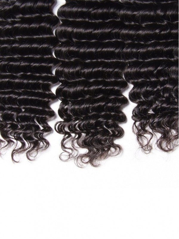 Peruvian Human Virgin Hair Deep Wave 3Pcs/pack