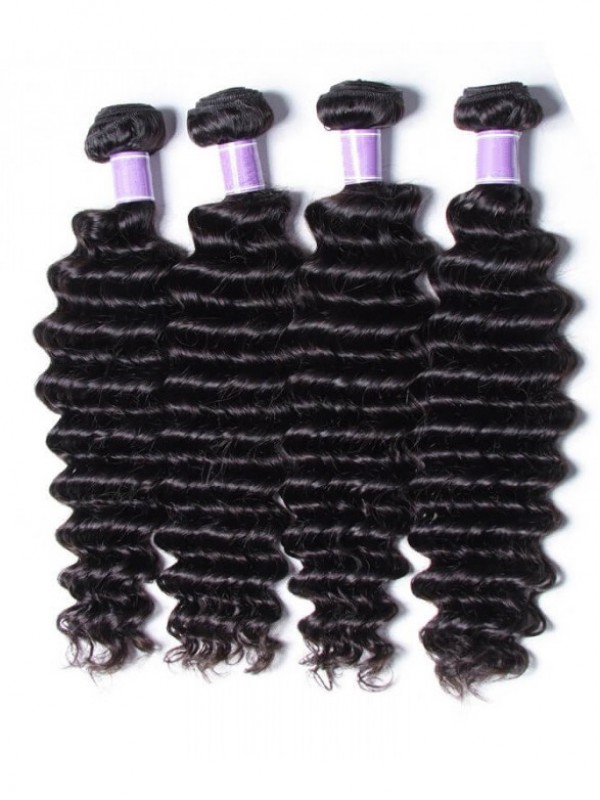 Peruvian Deep Wave Hair Extensions 4pcs/Lot