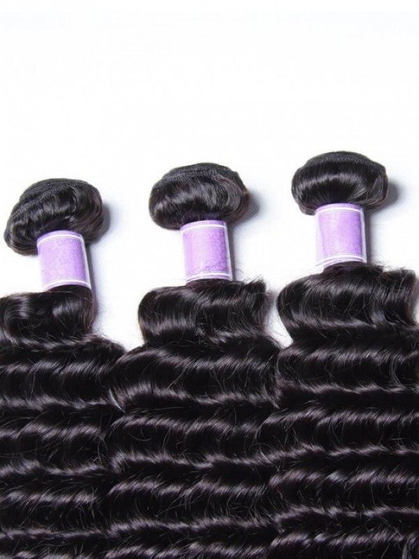 Peruvian Deep Wave Hair Extensions 4pcs/Lot