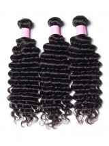 Cheap Malaysian Hair Weaving 12-26 Inches 3pcs/Lot Deep Wave