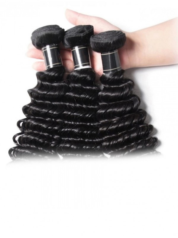 Deep Wave Remy Virgin Human Hair Weft 3 pcs/Lot