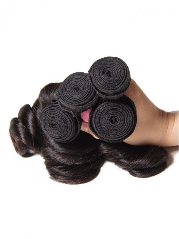 4 Bundles Malaysian Loose Wave Virgin Hair