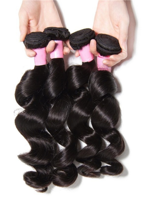 4Pcs/pack Indian Virgin Hair Loose Wave