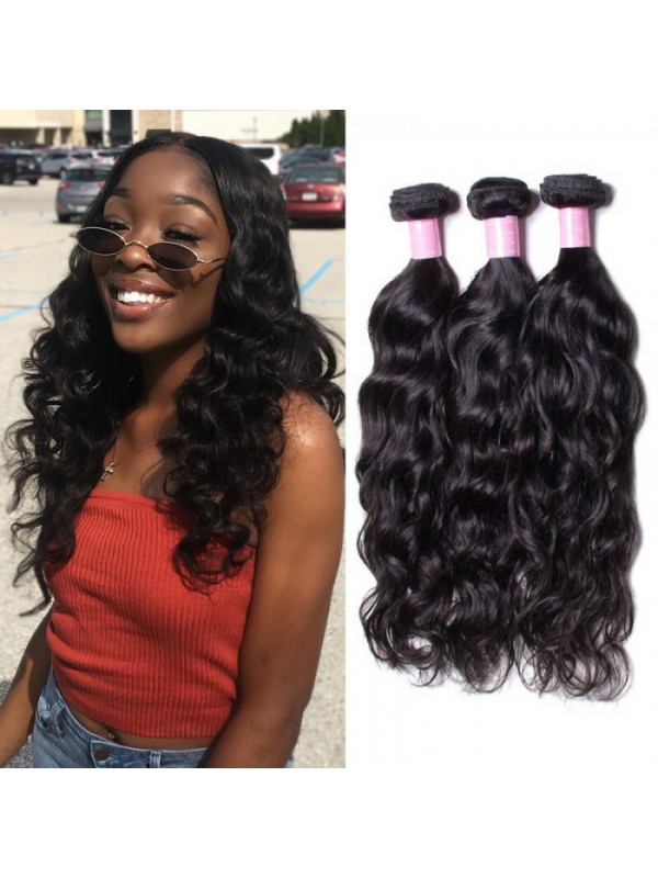 Virgin Natural Hair Weaving Cheap Human Hair 3 Bundles