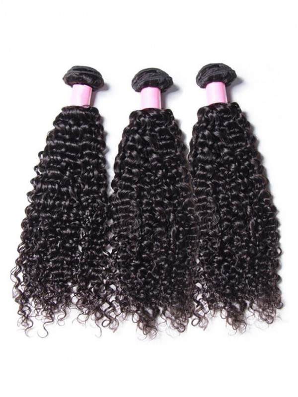 Malaysian Jerry Curly Hair Weave 3 Bundles