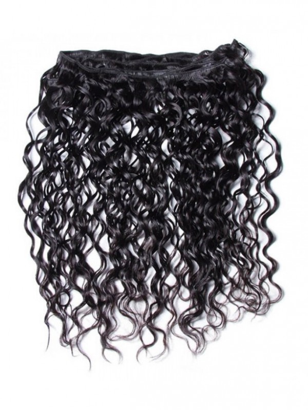 1 Piece Water Wave Human Hair Extension