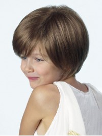 New Children's Short Bob Monofilament Wigs