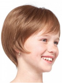 Fashion Children's Short Bob Monofilament Wigs