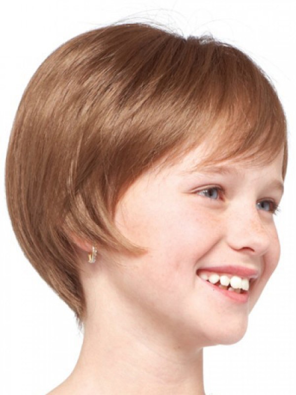 Fashion Children's Short Bob Monofilament Wigs