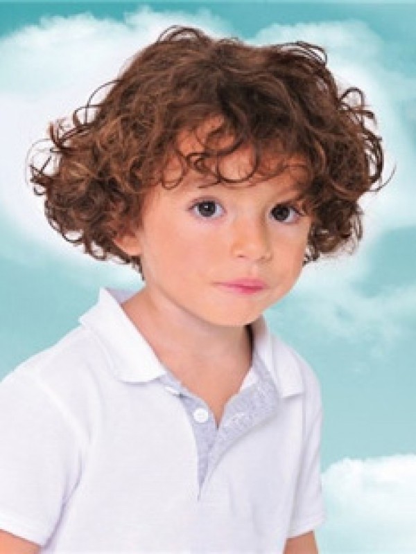 Beautiful Auburn Curly Short Kids Wigs