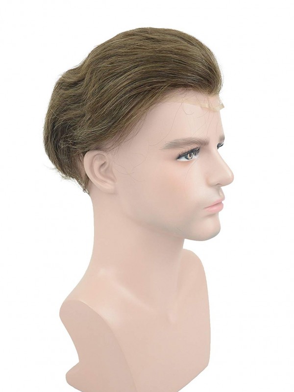 8" x 10" Human hair Toupee For Men