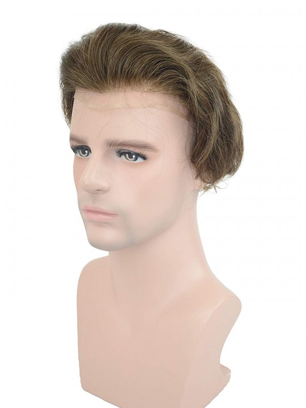 8" x 10" Human hair Toupee For Men